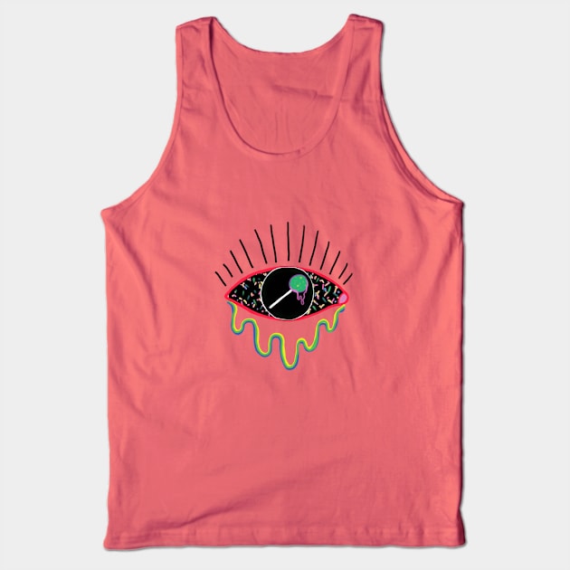 EYE CANDY Tank Top by artbyfrankie